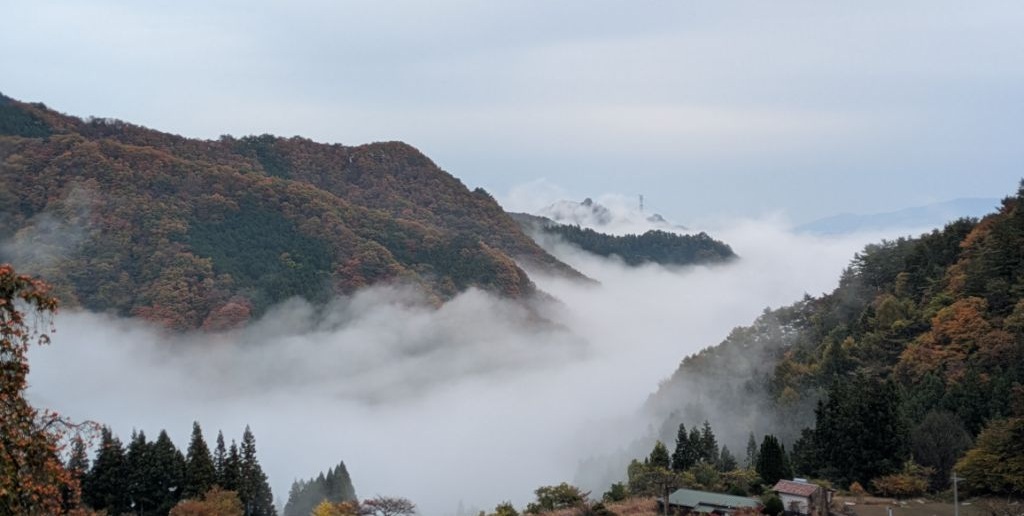 荒船風穴ウォーク雲海