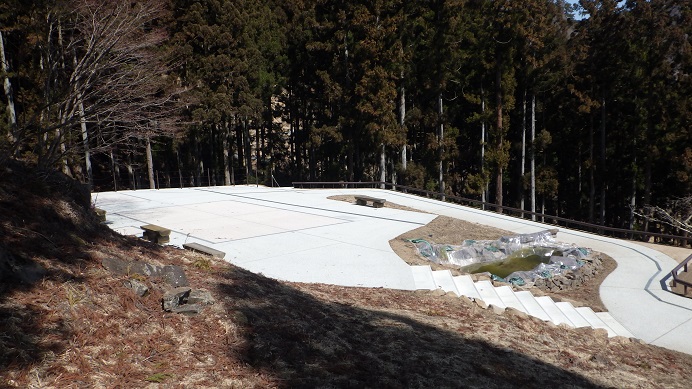 荒船風穴斜面地整備・平地