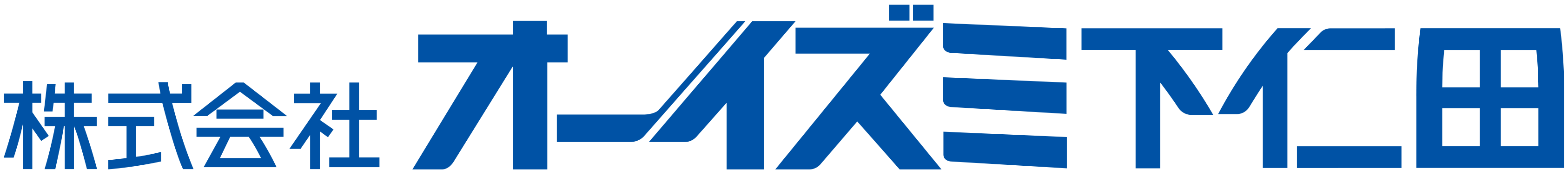 株式会社オーイズミ下仁田ロゴ