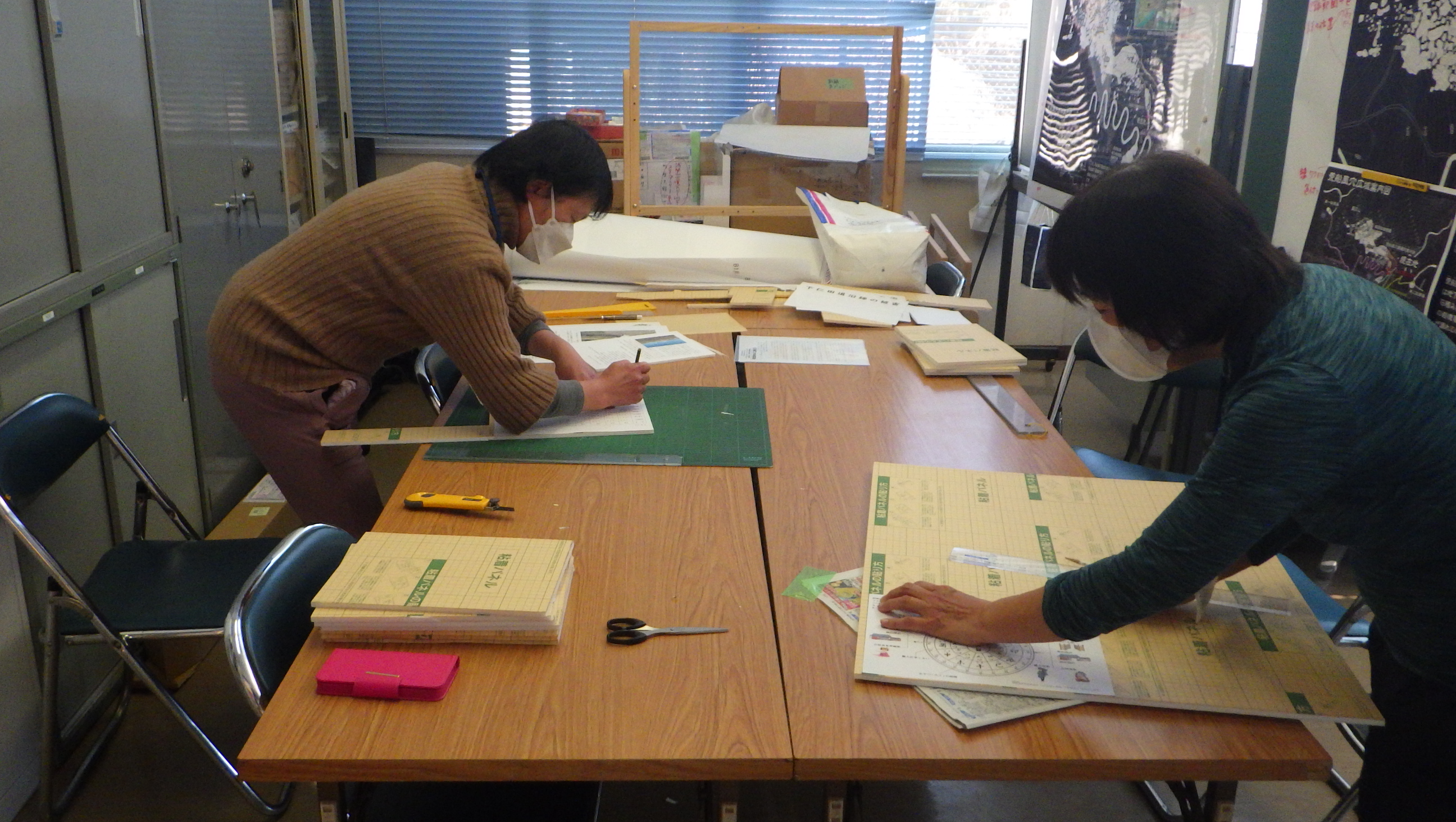 歴史館特別展準備中2