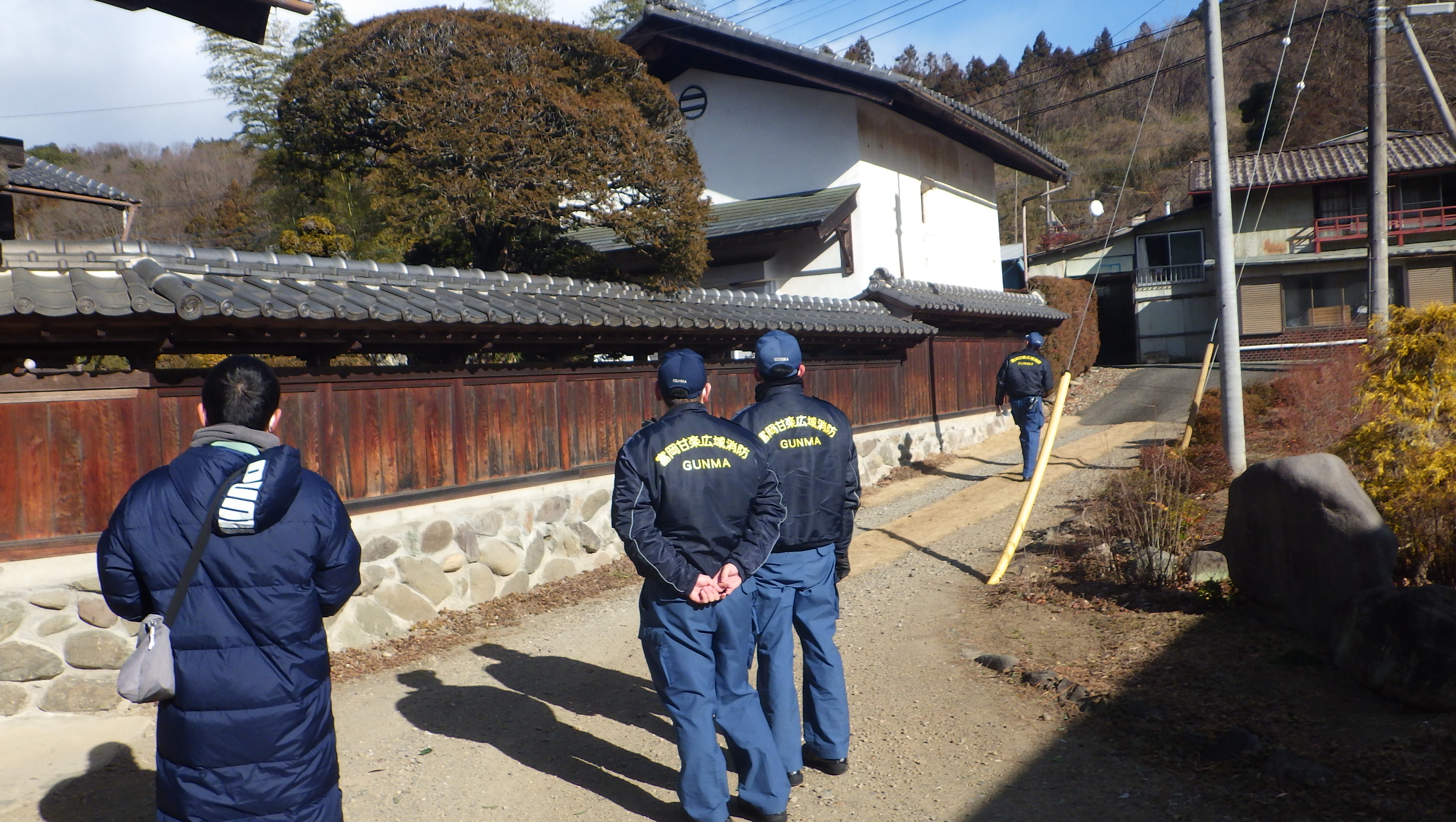 巡回点検（里見家住宅）