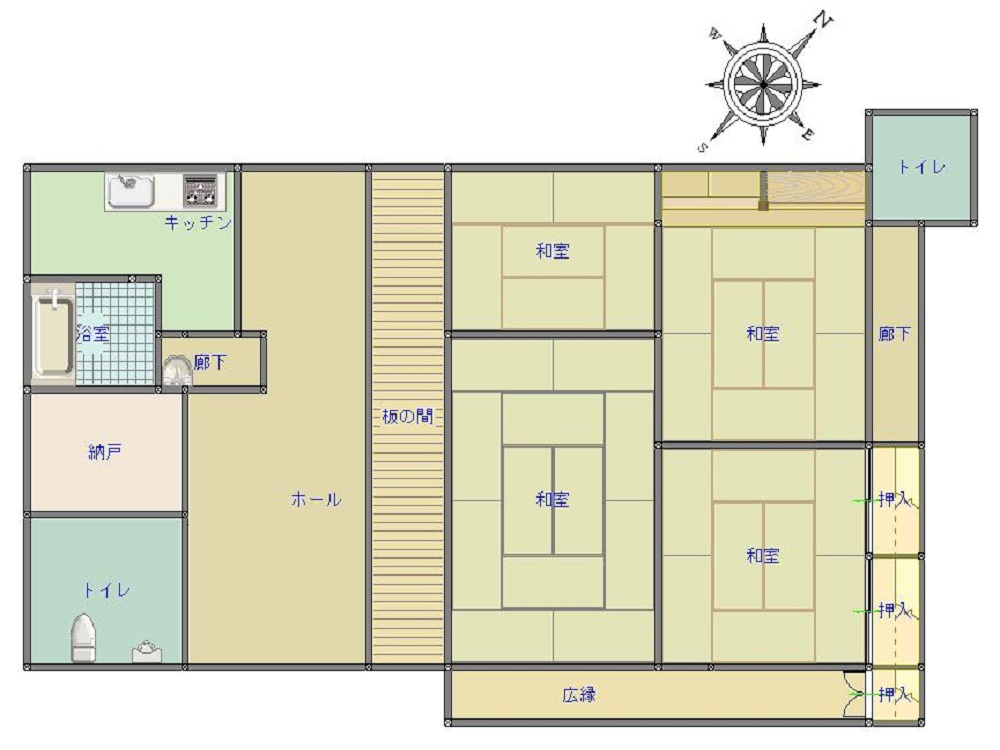 detached 下仁田町大字西野牧